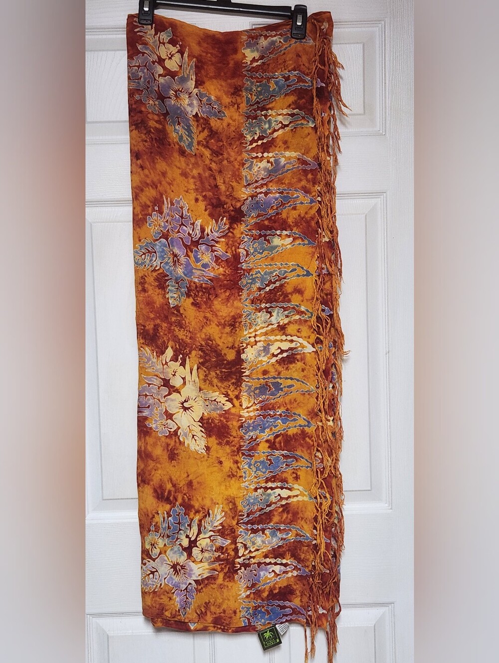 Vintage West Indies Margie Magic Tropical-style Beach Sarong Wrap